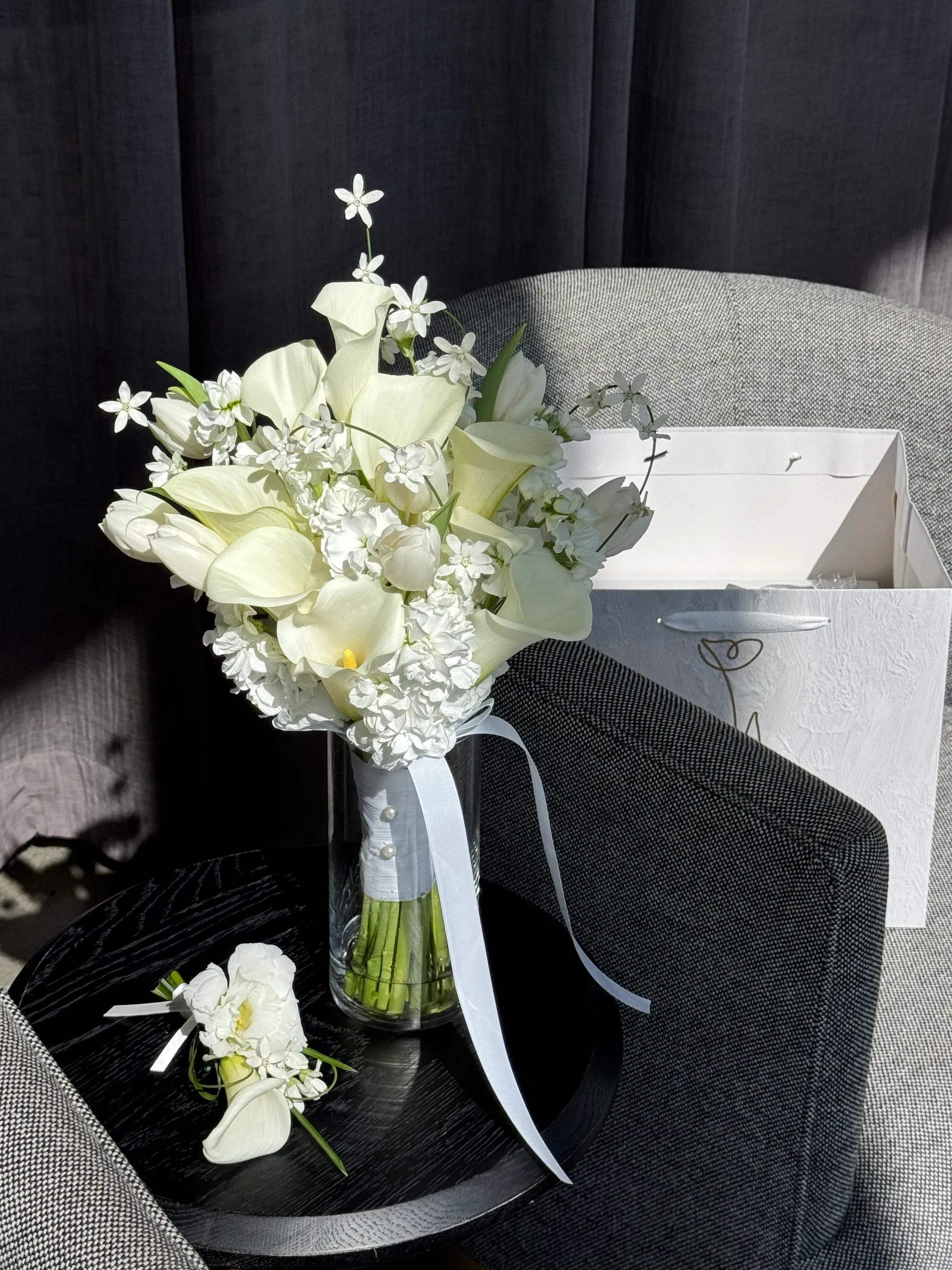 Snowdrop Sonata （Not Including Groom’s Boutonniere）