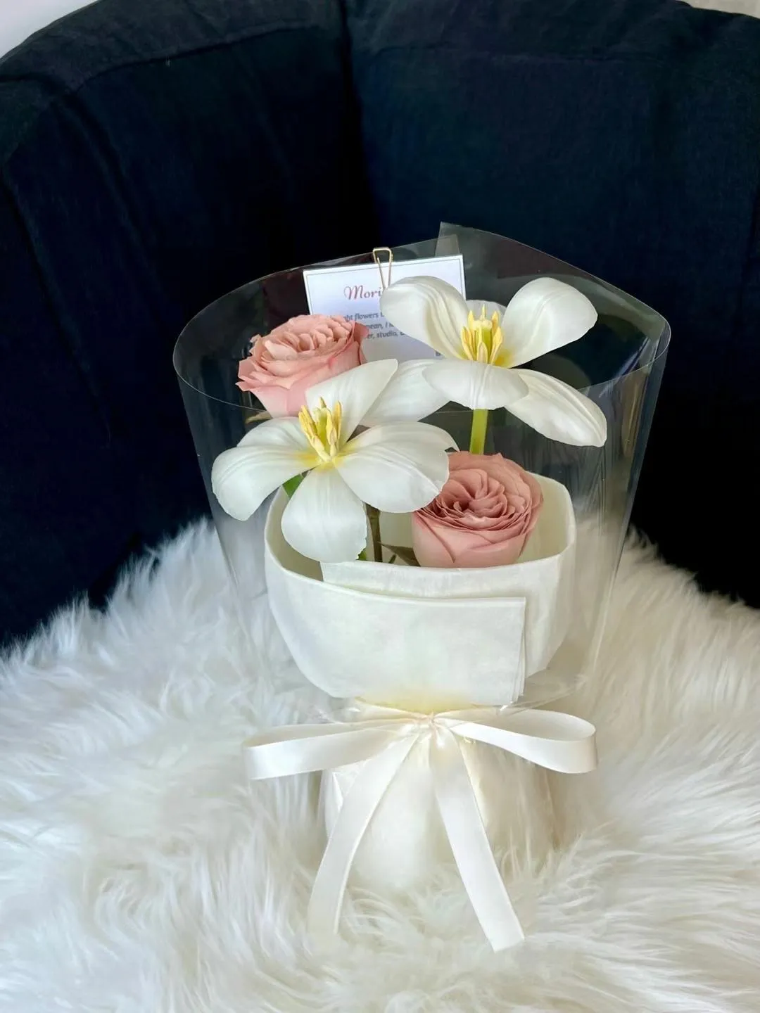 Cappuccino &Tulip Bouquet