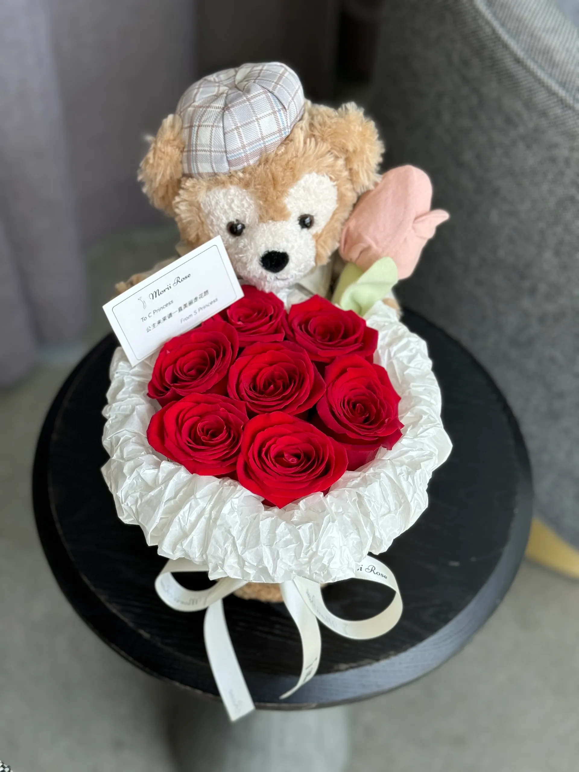 Disney Duffy Rose Hug Bucket(Not include Duffy)