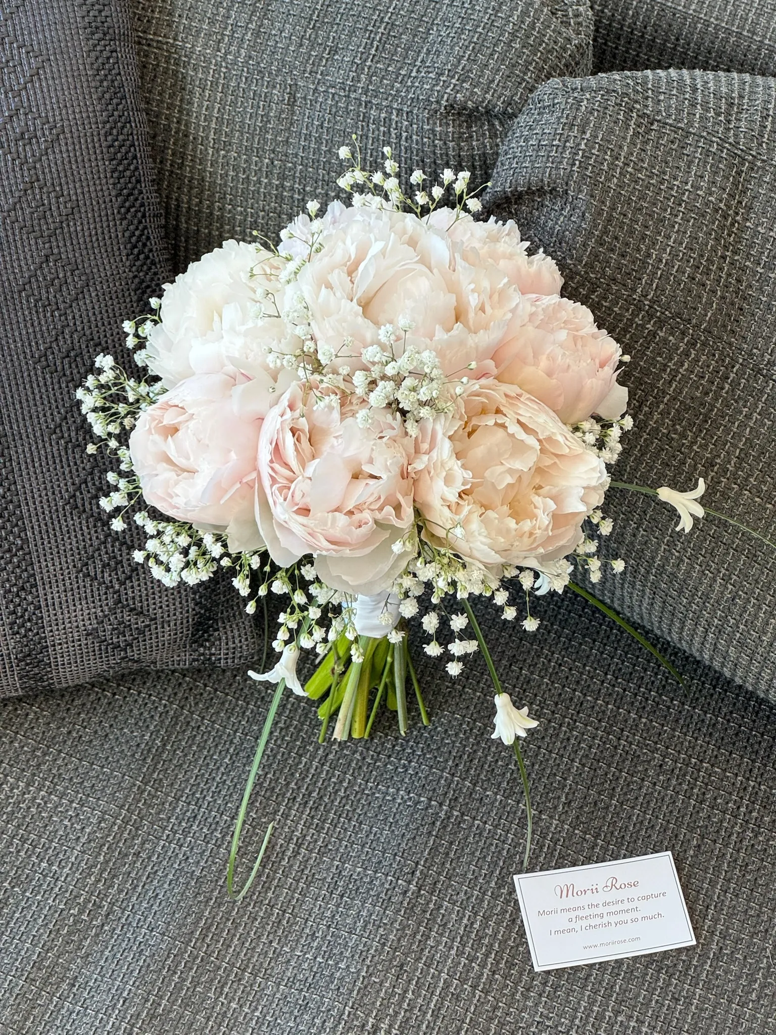Blush Whisper Peony Bouquet
