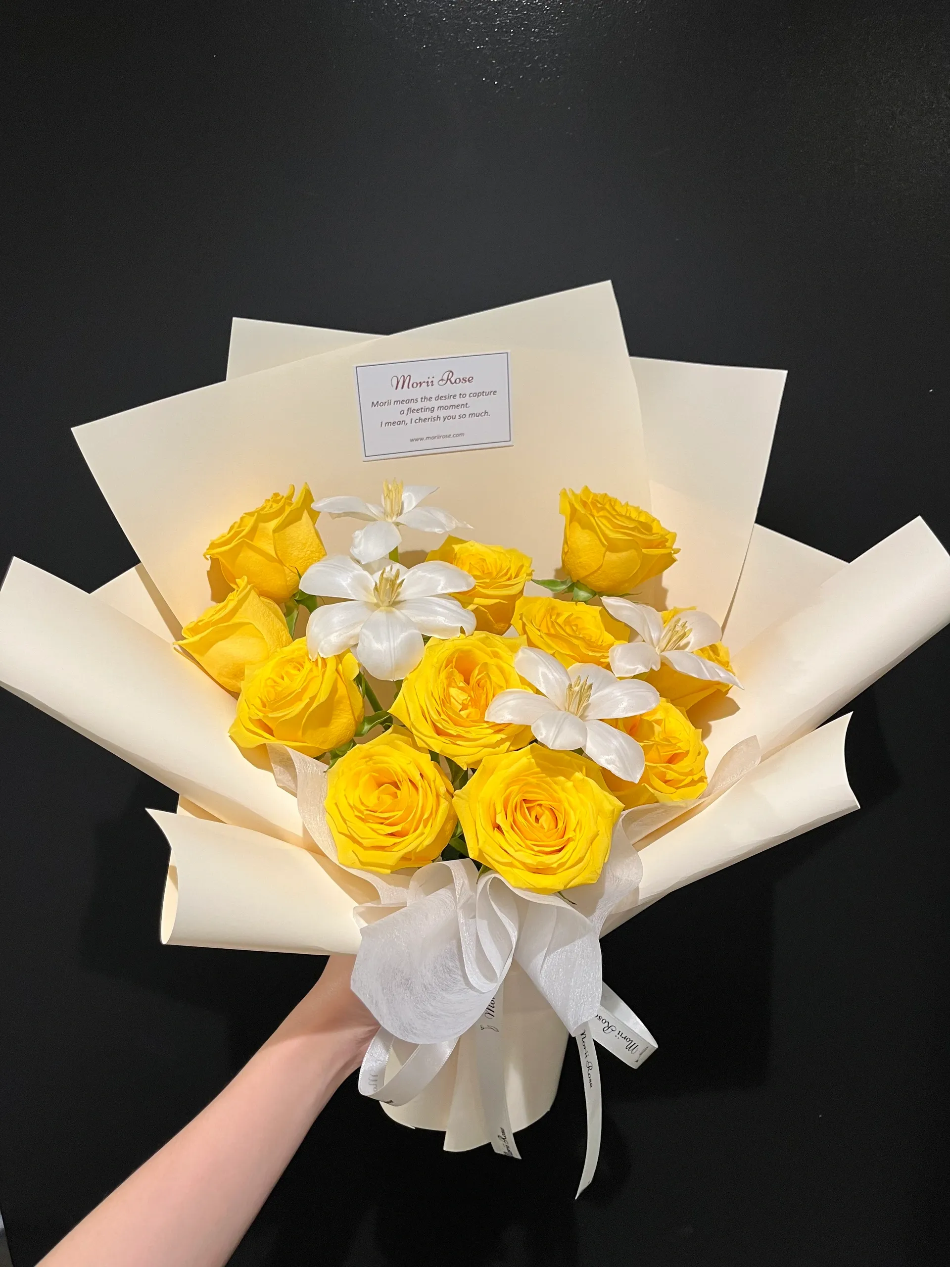 Yellow Roses & Tulips