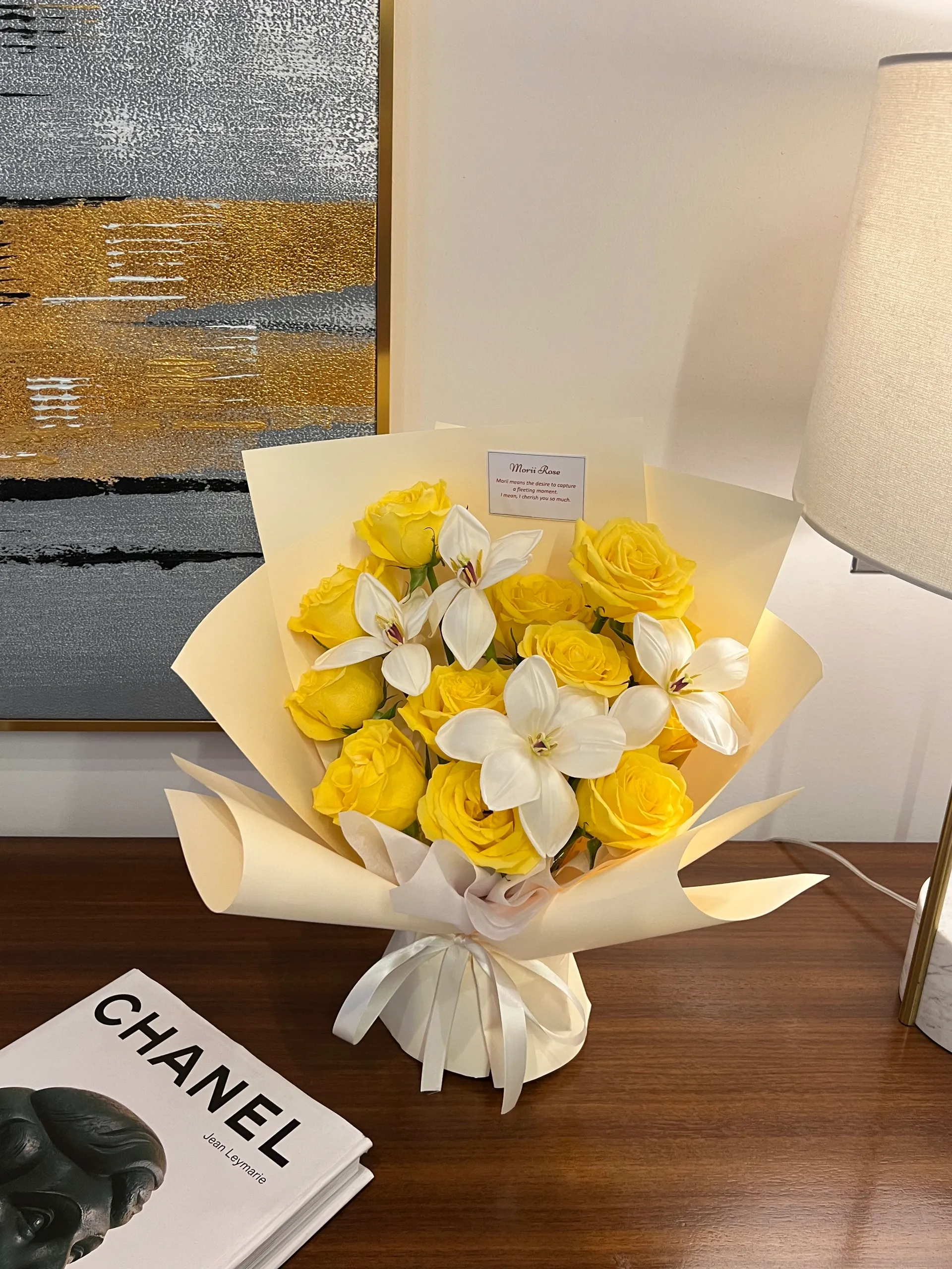 Yellow Roses & Tulips