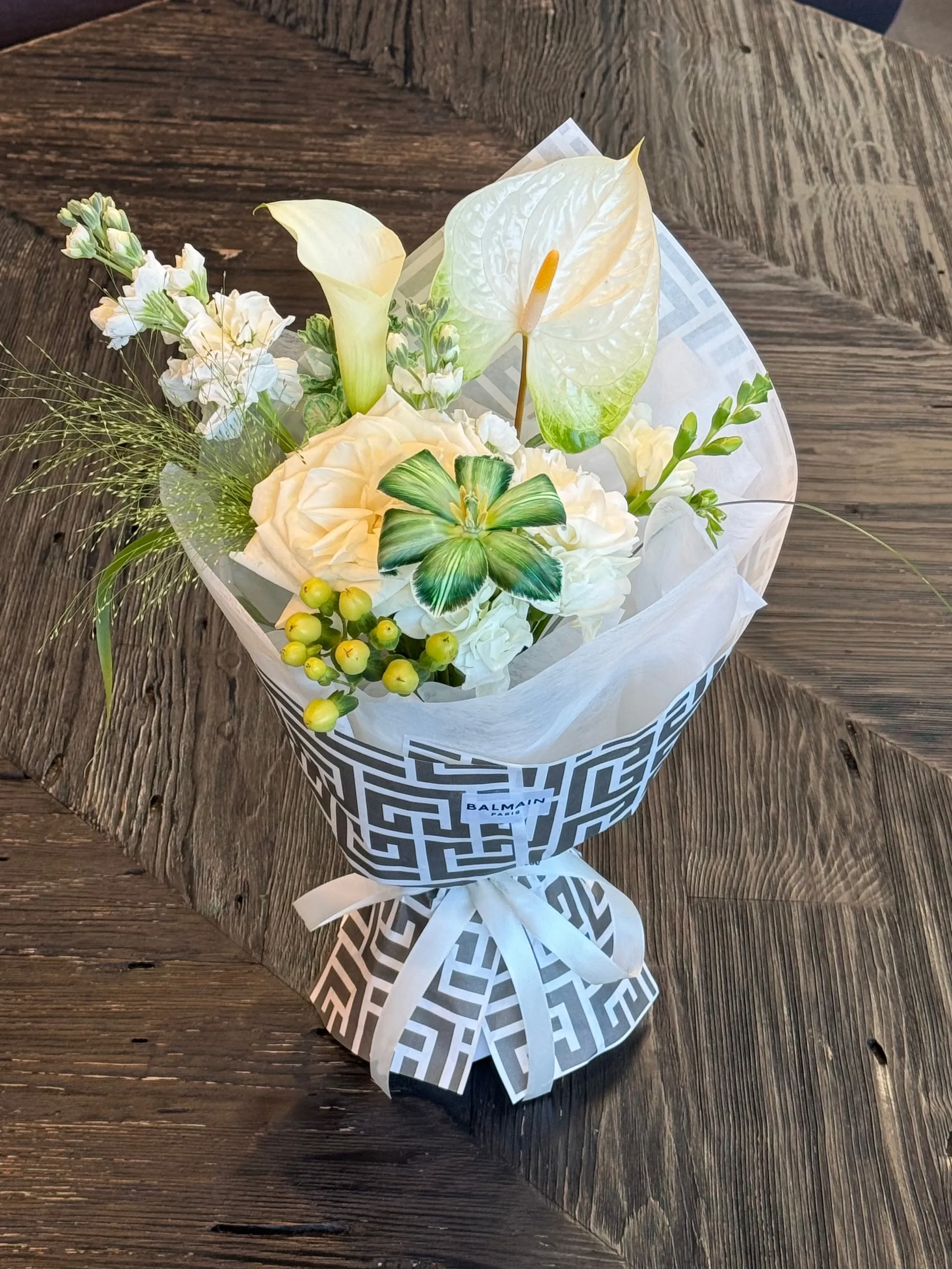 High-End Color Palette Mixed Floral Bouquet