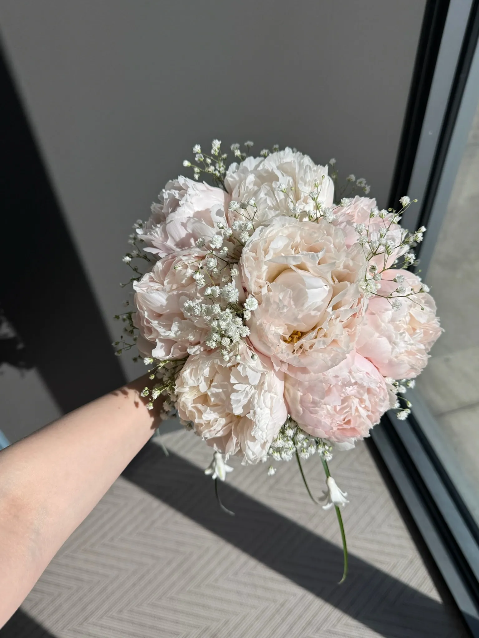Blush Whisper Peony Bouquet